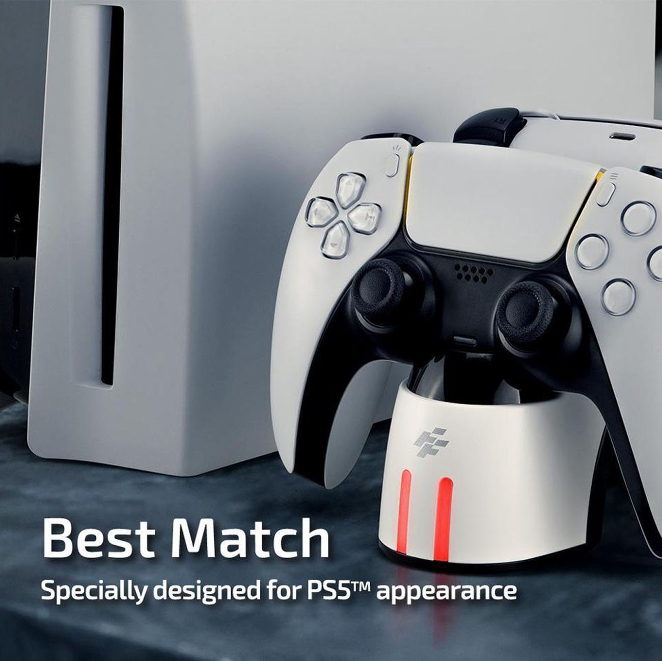 FlashFire PS5 Charging Dock PS5 Controller Charger Station 